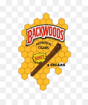 Backwoods Authentic Cigars Honey Logo Greeting Card For Sale By ClipartFlare.com 