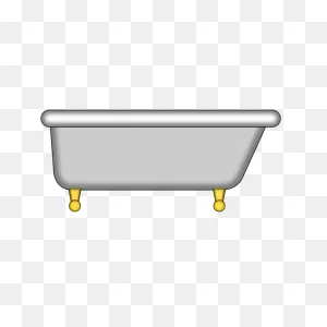 Antique Bathtub | Free PNG-WebP