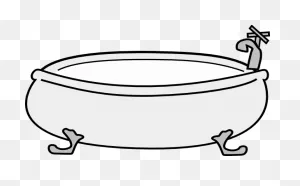 Bubbles Clipart Bathtub - Bathtub Clipart Png Transparent Png ClipartFlare.com 