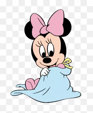 Mickey Mouse And Minnie Mouse Baby - ClipartFlare