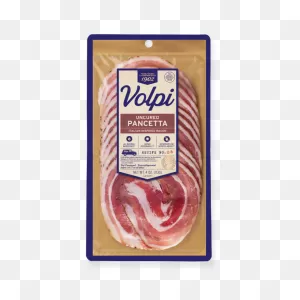Uncured Pancetta 4 Oz. | Italian Inspired Bacon | Volpi Foods