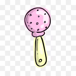 Baby Rattle | Free PNG-WebP