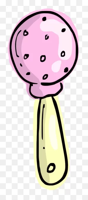 Onlinelabels Clip Art - Baby Rattle