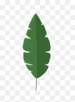 Banana Leaf Clipart Transparent - ClipartFlare