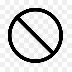 Banned Icon #17064 - Free Icons Library