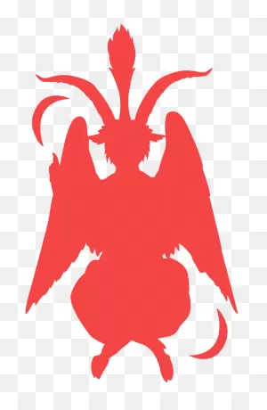 Baphomet Silhouette - Free Vector Silhouettes | ClipartFlare