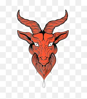 Baphomet, Deity Of The Knights Templar. Kids T-Shirt For Sale By ClipartFlare.com 