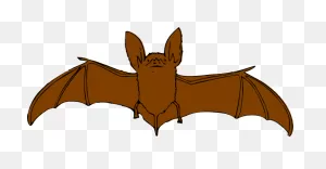 Brown Bat Clip Art At ClipartFlare ClipartFlare.com - Vector Clip Art Online, Royalty ClipartFlare.com 