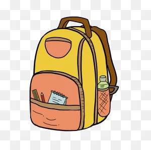 How To Draw A Backpack - Really Easy Drawing Tutorial | Backpack ClipartFlare.com 