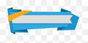 Blue Banner Vector Free Png - Banner Png Vector Clipart - Full ClipartFlare.com 
