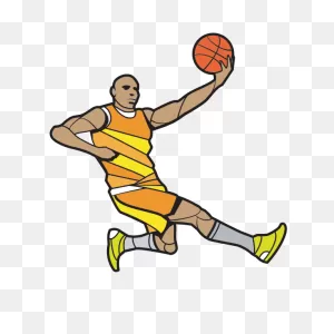 Basketball Player Silhouette Cut File | Free Svg