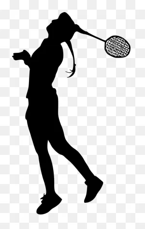 Badminton Silhouette Sport Clip Art - Badminton Players Silhouette ClipartFlare.com 