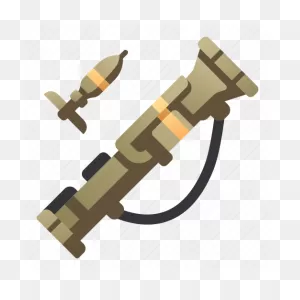 Anti, Army, Bazooka, Launcher, Military, Rocket, Weapon Icon ClipartFlare.com 
