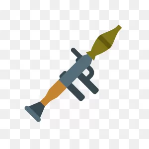 Colored Bazooka Vector Image | Free PNG-WebP