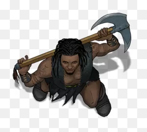 Barbarian Roll 20 ClipartFlare - Barbarian Token Roll20 - (400X400 ClipartFlare.com 