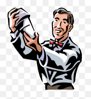 Bartender Clipart Food Beverage Service - Bartender Clip Art ClipartFlare.com 