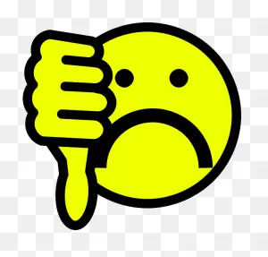 Disapprove Bad Down - Free Vector Graphic On ClipartFlare