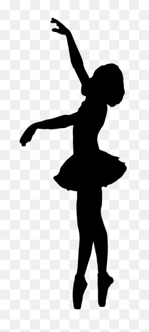 Onlinelabels Clip Art - Vintage Ballerina Silhouette
