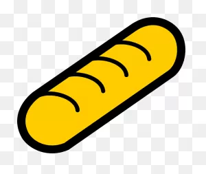 Baguette French Bread - Free Vector Graphic On ClipartFlare