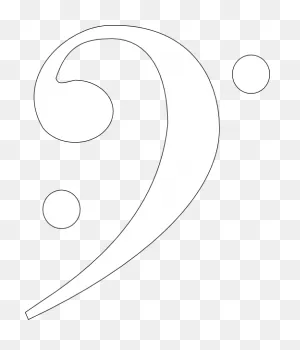 Bass Clef Vector - ClipartFlare - ClipartFlare - ClipartFlare