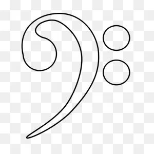 Bass Clef Vector Graphics | Free PNG-WebP