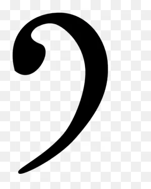 Clef Bass Treble Musical Note Clip Art - Bass Clef Png Download ClipartFlare.com 