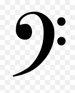 Hafabra Staff Theory Clip Art - Bass Clef Png Download - 493*612 ClipartFlare.com 