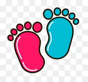 Baby Feet Clipart Transparent 4 - ClipartFlare