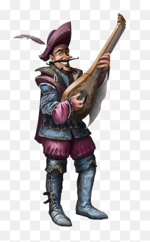 Bard | War For The Overworld Wiki | ClipartFlare