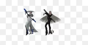 Bayonetta 2 Bayonetta And Jeanne In Formal Wear By ClipartFlare.com 