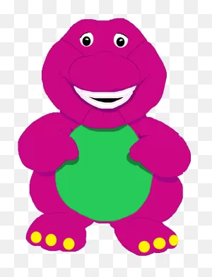 Barney Clip Cartoon - Png Download - Full Size Clipart (#5422254 ClipartFlare.com 