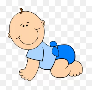 Baby Boy Diaper - Free Vector Graphic On ClipartFlare