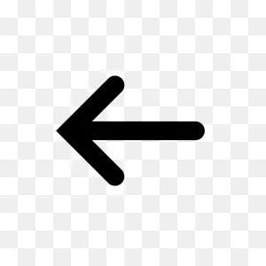 Back Arrow Icon Png | Vector Icons Free, Glyph Icon, Free Icons Png