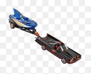 Batman 66 Batmobile And Batboat Combo