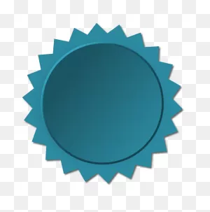 Blue Badge Png Clipart - Png Round Badge Design Transparent Png ClipartFlare.com 