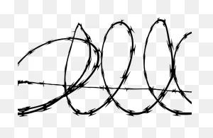 Barbed Wire Sticker