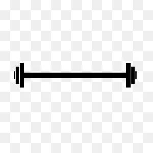 Boxy Barbell Sticker