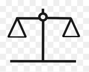 Simple Balance Scale Clipart - Clipart Suggest