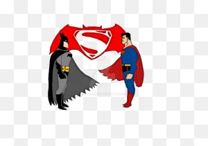 Download Batman V Superman Dcau Style By Artzei On  ClipartFlare.com 