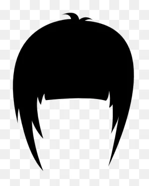 512 X 512 29 - Hair Bangs Logo - (512X512) Png Clipart Download