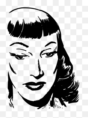 Woman Hair Bangs - Free Vector Graphic On ClipartFlare