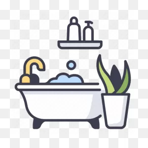 Architecture, Bath, Bathroom, Bathtub, House, Interior, Room Icon ClipartFlare.com 