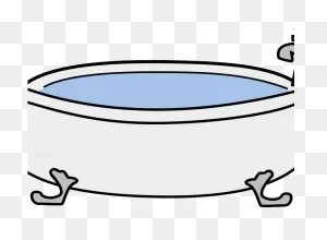 Bathtub Clipart Cold Bath - Png Download - Full Size Clipart ClipartFlare.com 