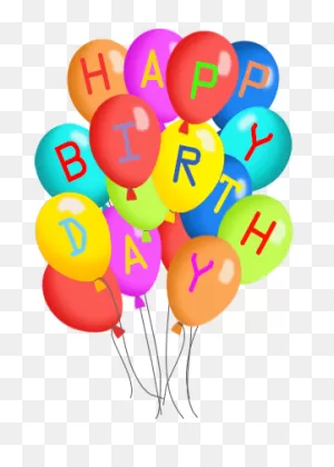 Birthday Greeting With Balloons | Birthday Clips, Happy Birthday ClipartFlare.com 