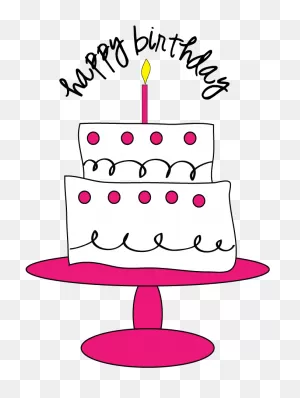 Download Hd Birthday Cake Hat Clipart - Cute Birthday Clipart Free ClipartFlare.com 