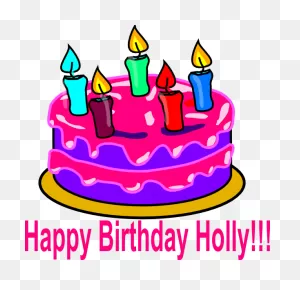 Happy Bday Holly Clip Art At ClipartFlare ClipartFlare.com - Vector Clip Art Online ClipartFlare.com 