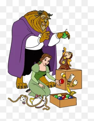 Beauty And The Beast Christmas Clipart - Disney Clipart Galore ClipartFlare.com 