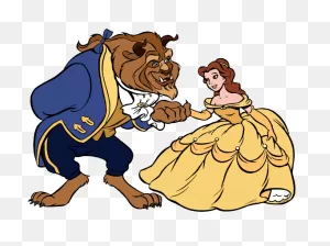 Belle And The Beast Clip Art | Disney Clip Art Galore
