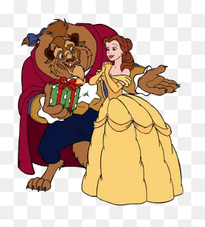 Beauty And The Beast Christmas Clip Art | Disney Clip Art Galore