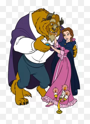 Beauty And The Beast Group Clip Art 2 | Disney Clip Art Galore